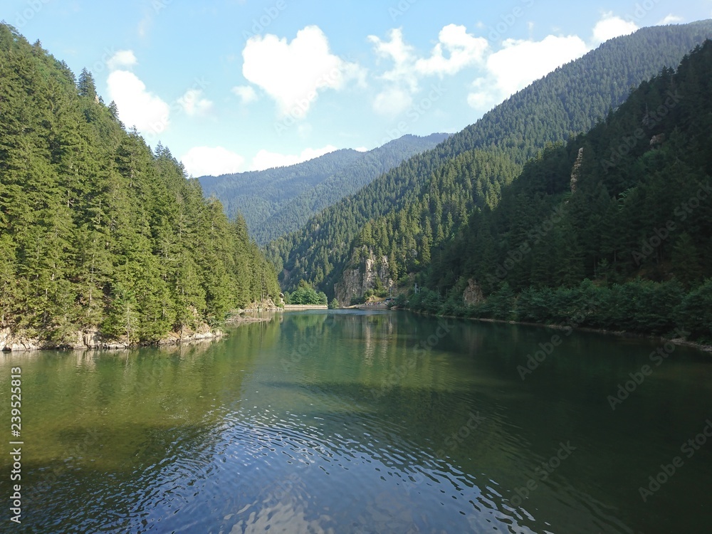 lake in the mountains, trabzon, uzungöl