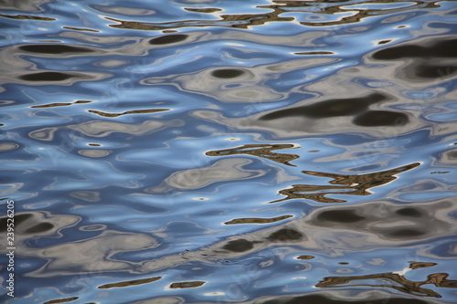 Cuadro en lienzo Water and our world reflected in water