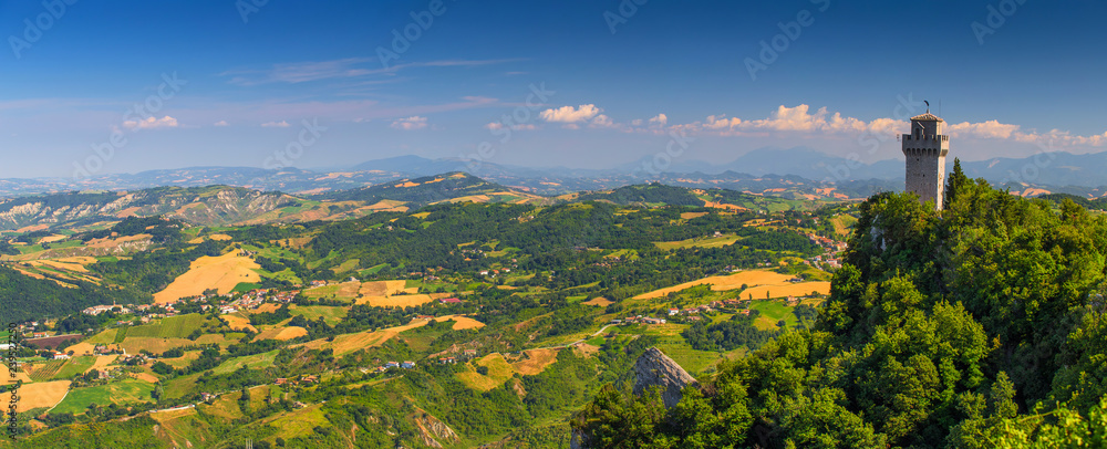 Panorama of San Marino