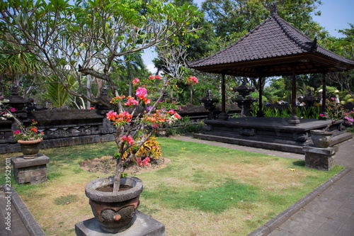 Courtyard of traditional balinese temple,Bali,Indonesia