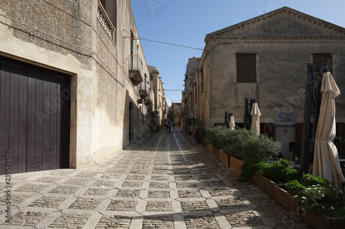 Wallpaper Mural A street in the center of Erice, Italy Torontodigital.ca