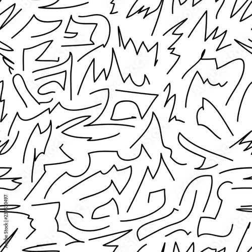 seamless pattern doodle