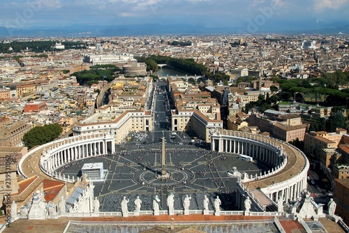Vatican, rome, italy, panorama, city, view, architecture, skyline, cityscape, panoramic, building, town, square, church, cathedral, basilica, 