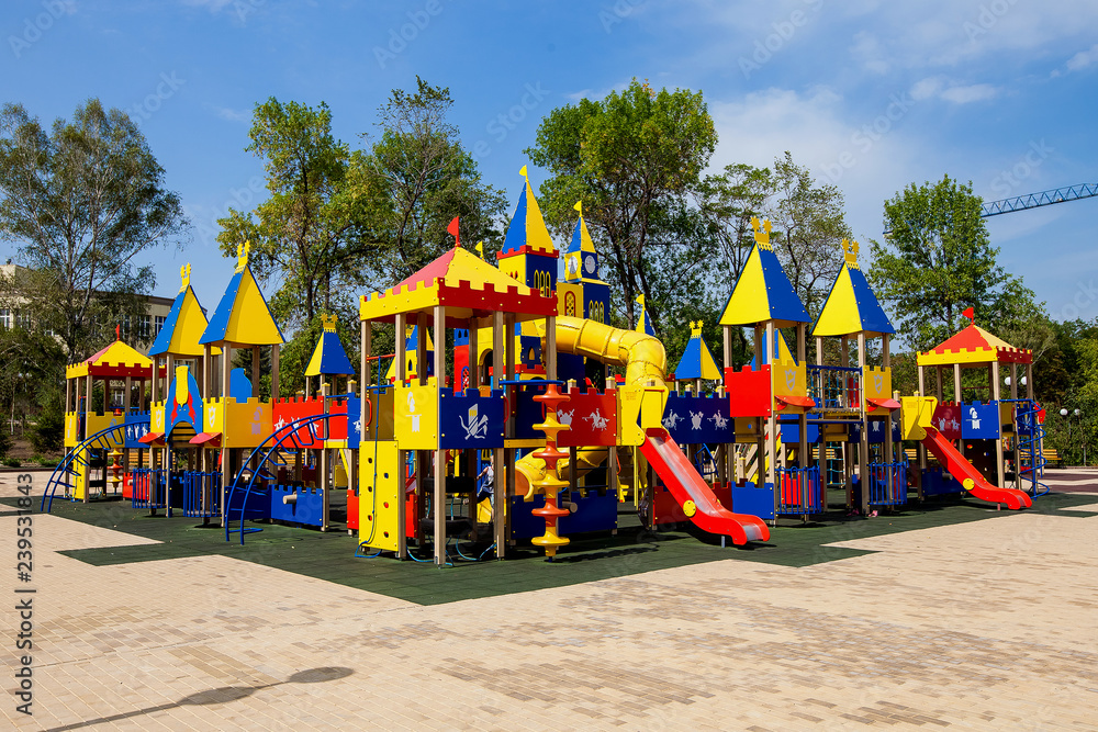 childrens play area, public place for active children's leisure
