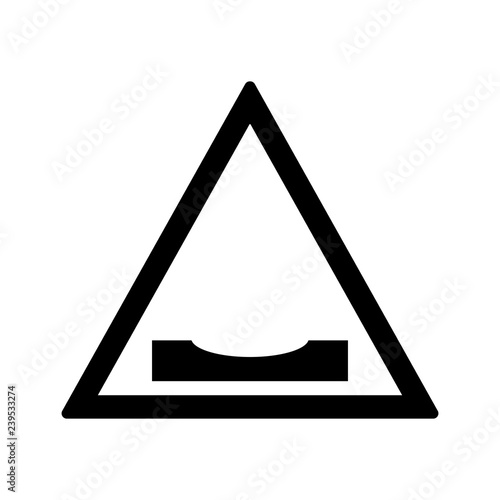 Vector Road dips Icon
