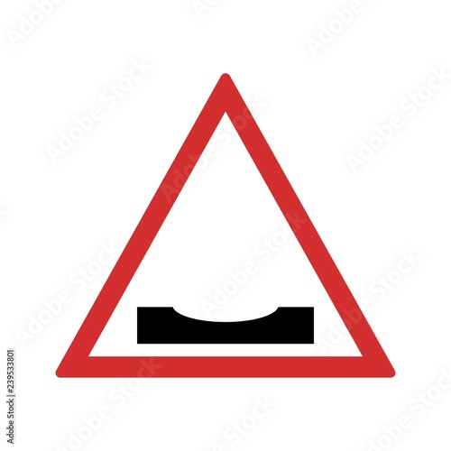 Vector Road dips Icon
