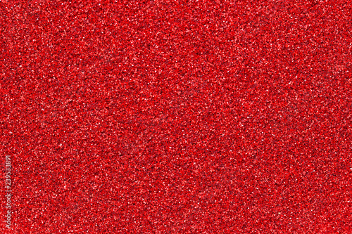 Red glitter texture background