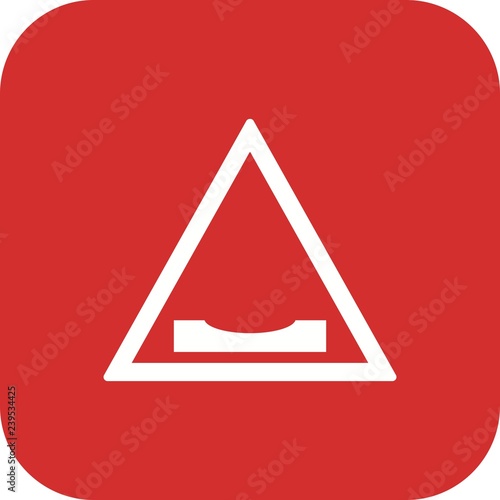 Vector Road dips Icon