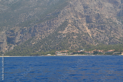 view of the island in mediterranean sea