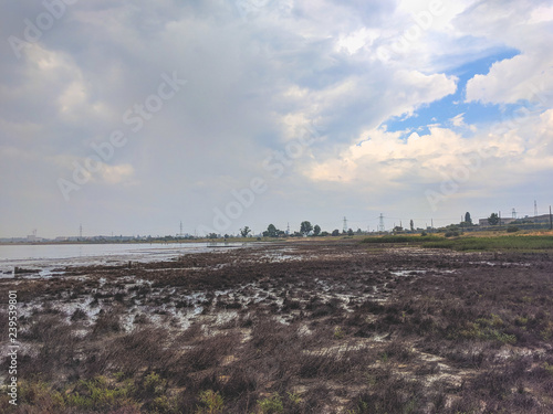 Kuyalnik estuary landscape
