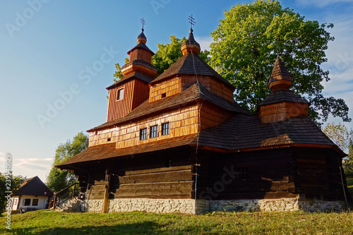 Old Orthodox wooden church