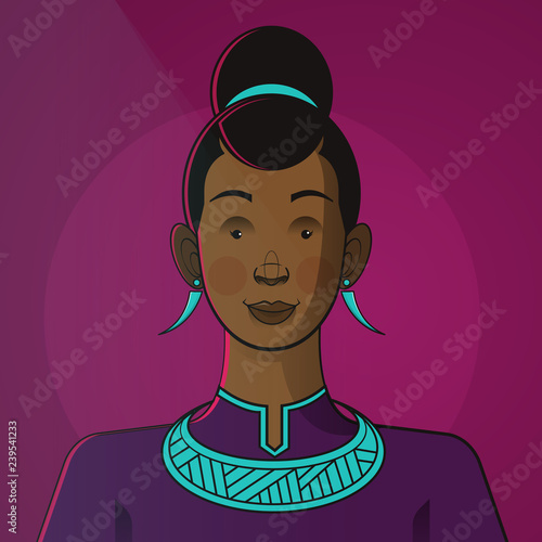 Illustration of princess