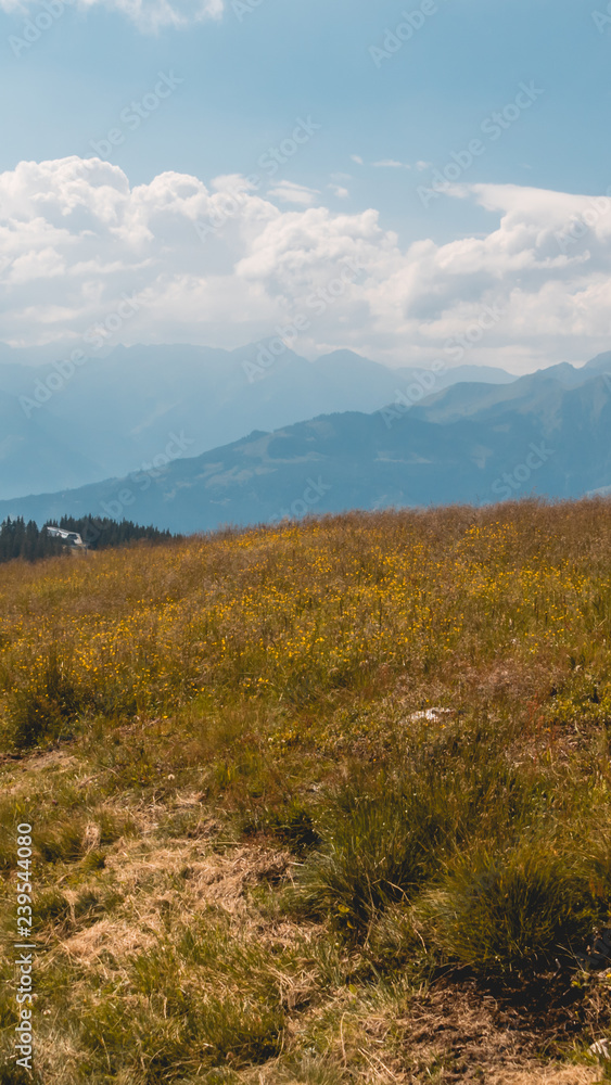 Smartphone HD wallpaper of beautiful alpine view at Zell am See - Zeller See - Salzburg - Austria