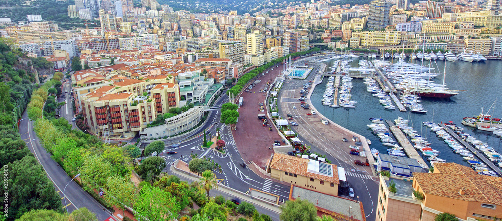 Monte Carlo city in Monaco