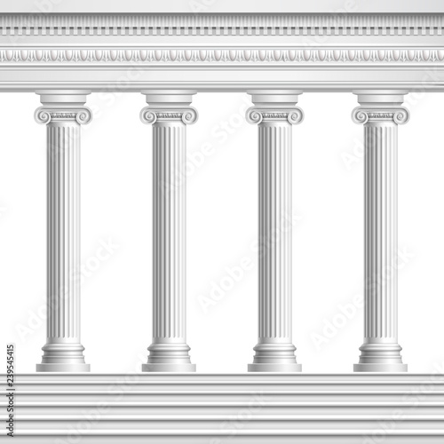 Realistic Antique Columns