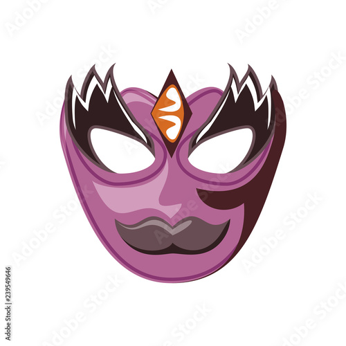 mask carnival celebration icon © djvstock