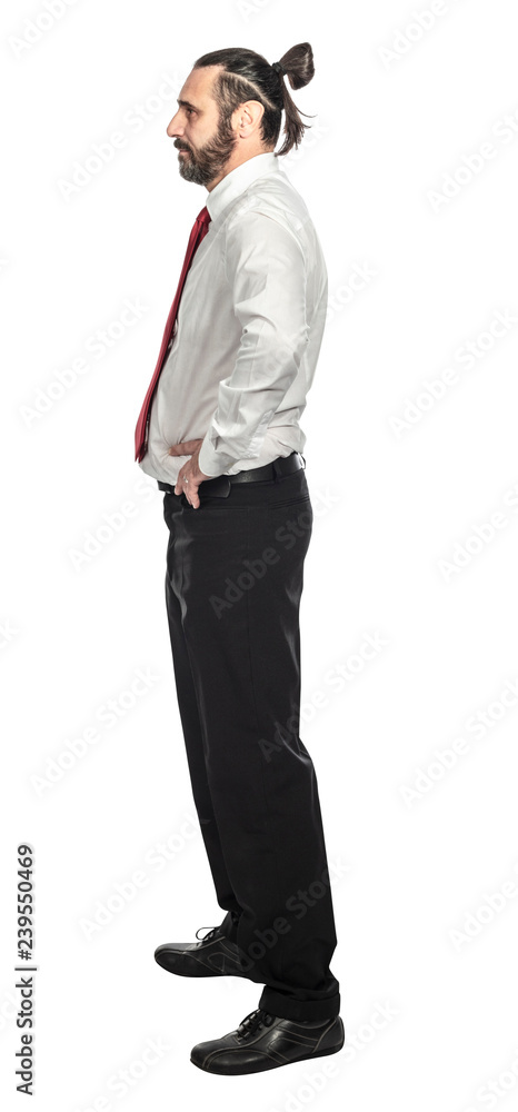 man on white background man on white background