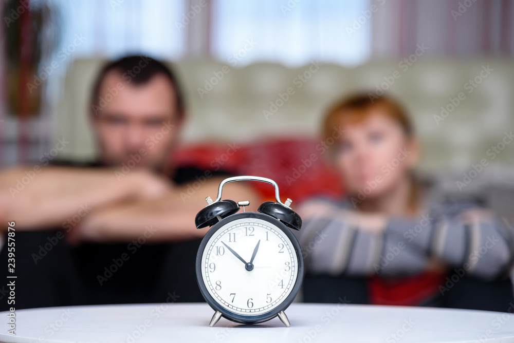 husband and wife are in the room and fighting husband and wife are in the room and fighting