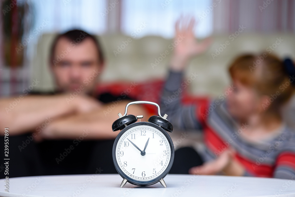 husband and wife are in the room and fighting husband and wife are in the room and fighting