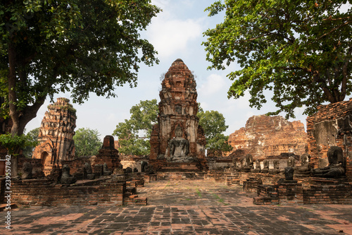 Parque historico de Ayutthaya  Tailandia