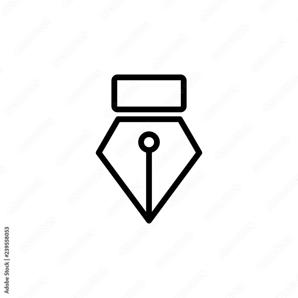 pen tool icon. Can be used for web, logo, mobile app, UI, UX pen tool icon. Can be used for web, logo, mobile app, UI, UX
