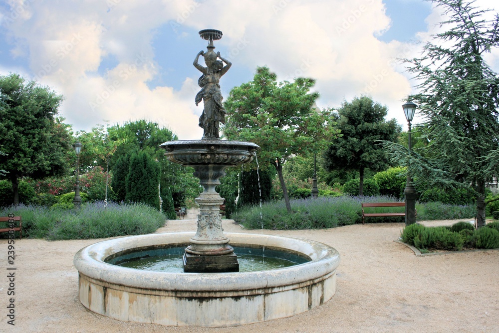Fototapeta premium fountain in Sibenik, Croatia