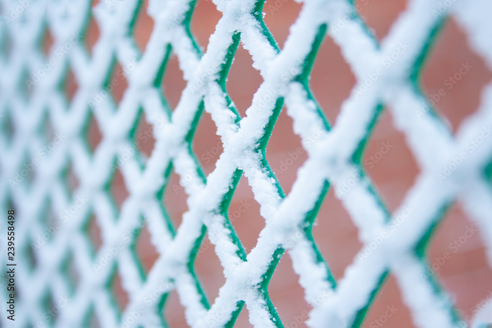 Plastic frost fence