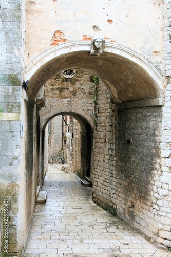 old street in Sibenik, Croatia