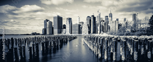 Downtown Manhattan skyline new york city