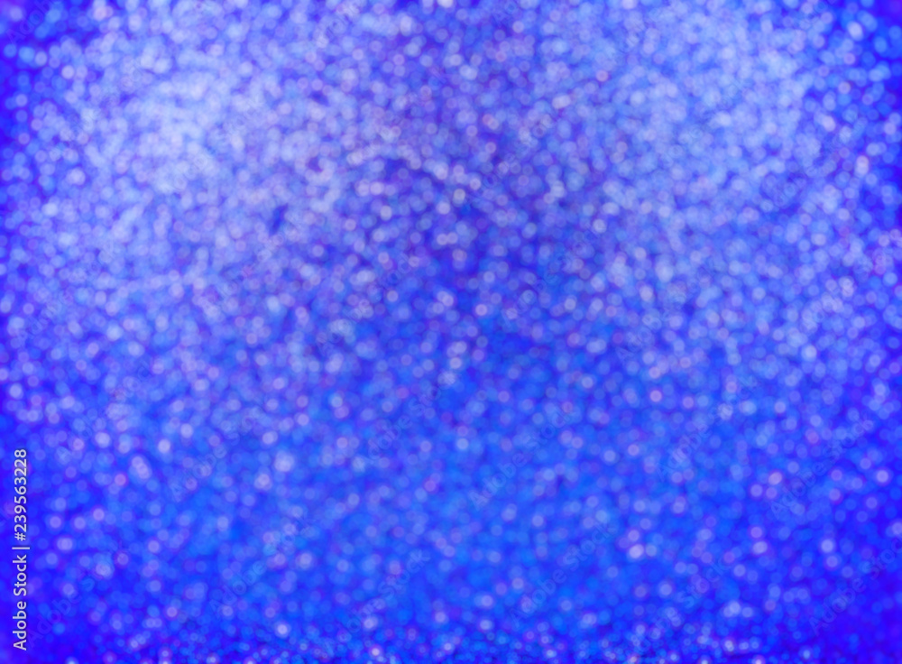 Obraz premium Blue bokeh abstract background