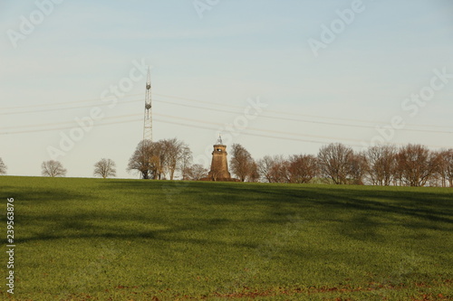 Blick auf den Bismarckturm in Fröndenberg photo