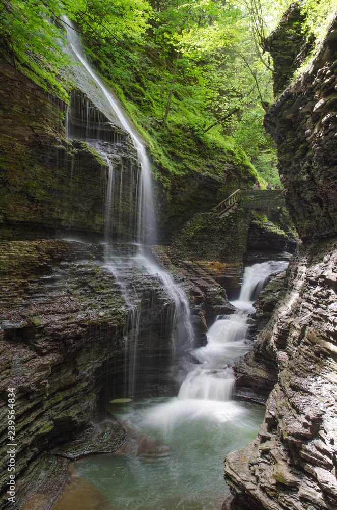 waterfall in the park