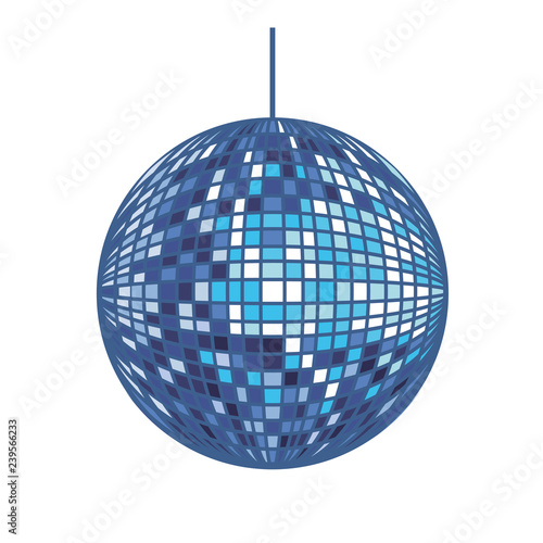 Disco ball isolated