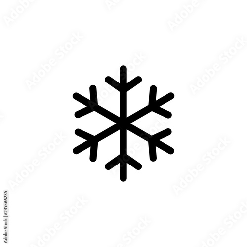 snowflake simple icon