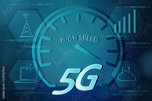 5G technology concept