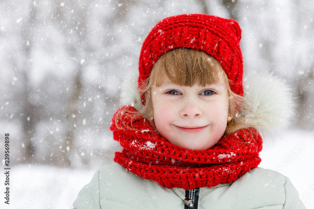 A portrait of a smiling little child. A portrait of a smiling little child.