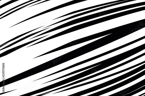Abstract pattern. Texture with wavy, curves lines. Optical art background. Wave design black and white.