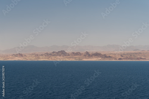 panoramic view of the sea and mountains © Billy