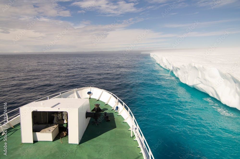 Visite glacière au Groenland