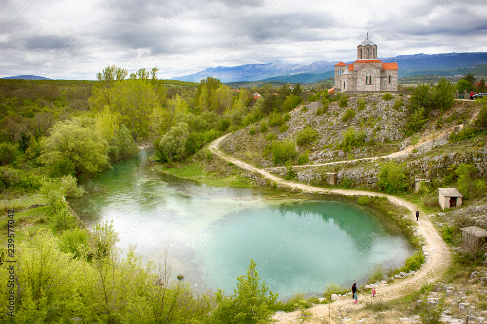 Cetina river spring in Croatia Cetina river spring in Croatia