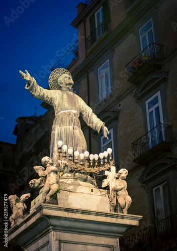 religious statue naples italy