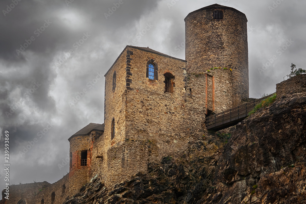 Old castle in the Usti nad Labem Old castle in the Usti nad Labem