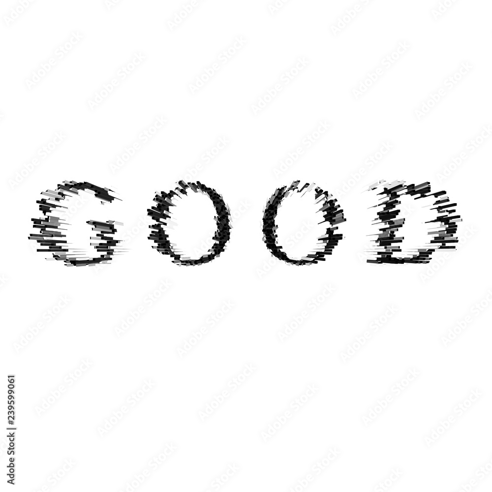 3d text illustration depth effect good 3d text illustration depth effect good