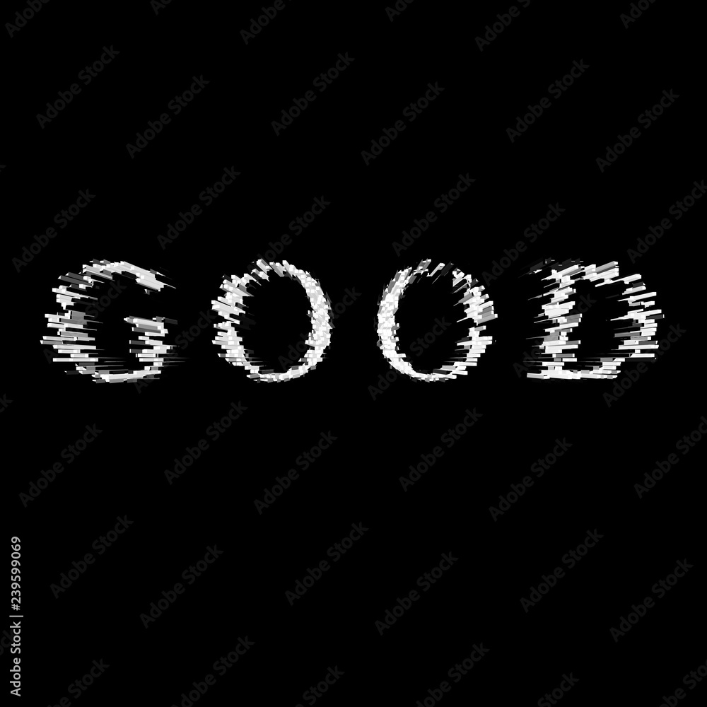 3d text illustration depth effect good 3d text illustration depth effect good
