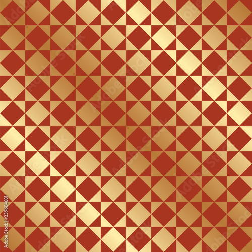 Seamless Christmas geometric wrapping paper pattern. Christmas pattern background.