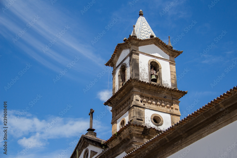 Church tower with bell