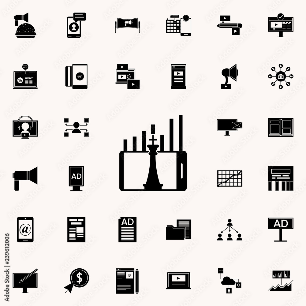 mobile strategy icon. Digital Marketing icons universal set for web and mobile mobile strategy icon. Digital Marketing icons universal set for web and mobile