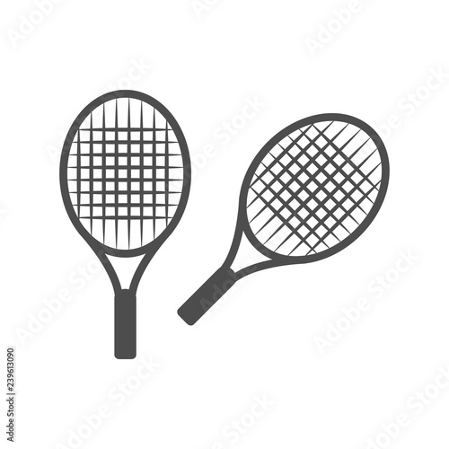 Tennis sport vector graphic design inspiration © haris