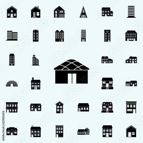 wigwam icon. house icons universal set for web and mobile