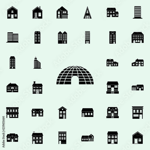 ice house icon. house icons universal set for web and mobile